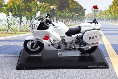 青島社 1/12 雅馬哈FJR1300P 摩托車模型 YAMAHA 機車摩托 警視廳摩托車模