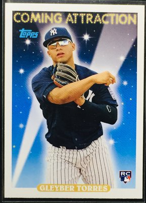 GLEYBER TORRES 2018 TOPPS ARCHIVES COMING ATTRACTIONS 新人卡 洋基