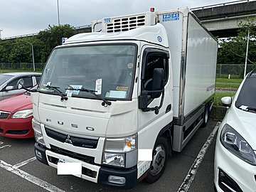 台北車無泡水 2016年 FUSO 堅達 5噸 手排 實跑5萬