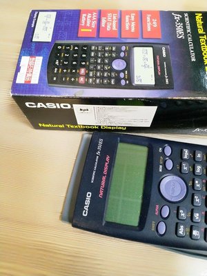 CASIO 公司貨附保卡 無保固 卡西歐工程用計算機FX-350ES 當零件機賣