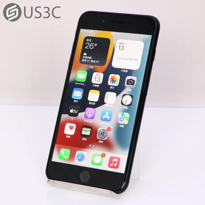 【US3C-高雄店】【一元起標】台灣公司貨 Apple iPhone 7 Plus 128G 5.5吋 黑色 A10處理器 空機 蘋果手機 二手手機