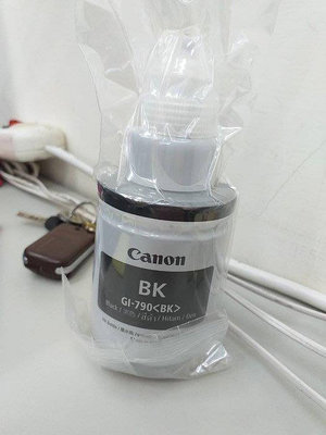 ☆呈運☆裸裝裸裝CANON GI-790BK GI-790 原廠黑色墨水G1000/G2002/G3000 G系列