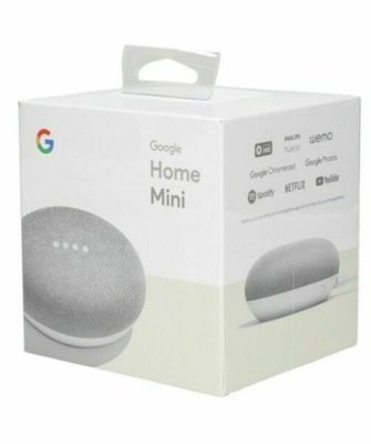 全新現貨  Google Home Mini 白色/灰黑 智慧音箱 支援中文聽說 (日本版)