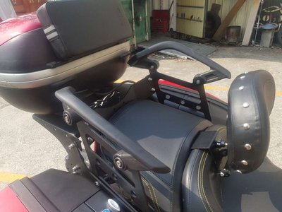 BRP CAN AM SPYDER F3-S 2015-2017 後座扶手墊高套件 龐巴迪 大三輪 運動版 可加購後座靠