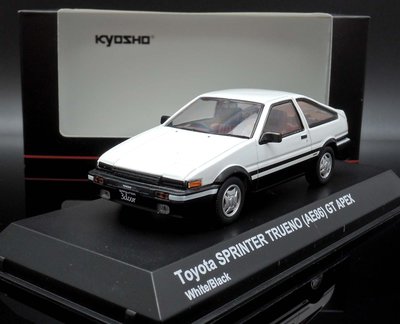 【M.A.S.H】現貨瘋狂價 Kyosho 1/43 Toyota Sprinter Trueno AE86 GT白
