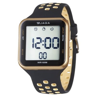JAGA捷卡 M1179科技時尚運動型電子錶  共四色可選擇