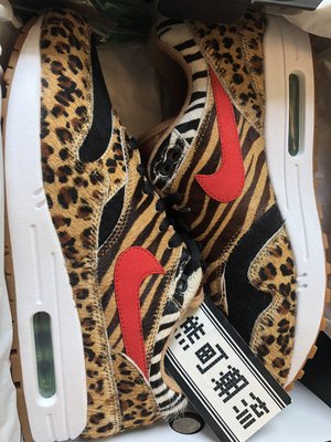 10全新正品 Atmos x Nike Air Max 1 Air Animal Pack2.0 AQ0928-700