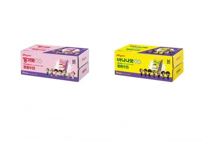 限時特價~Costco好市多「線上」代購《韓國Binggrae 香蕉牛奶/草莓 保久調味乳200毫升X24入》#289755#298720