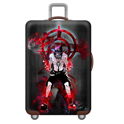 行李箱保護套海賊王背影彈力箱套拉桿箱旅行旅游登機行李皮箱保護罩防塵袋防劃