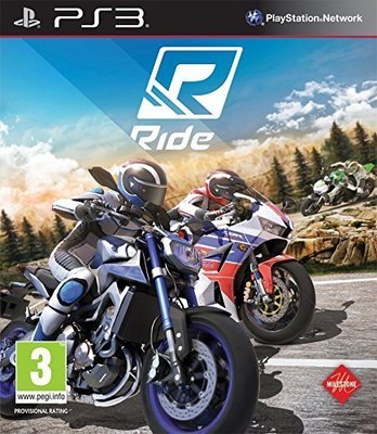 【二手遊戲】PS3 RIDE 重型機車 摩托車 騎乘之旅 極速騎行 MOTOGP 英文版【台中恐龍電玩】