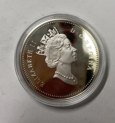 二手 加拿大銀幣1993年 錢幣 銀幣 硬幣【奇摩錢幣】2061
