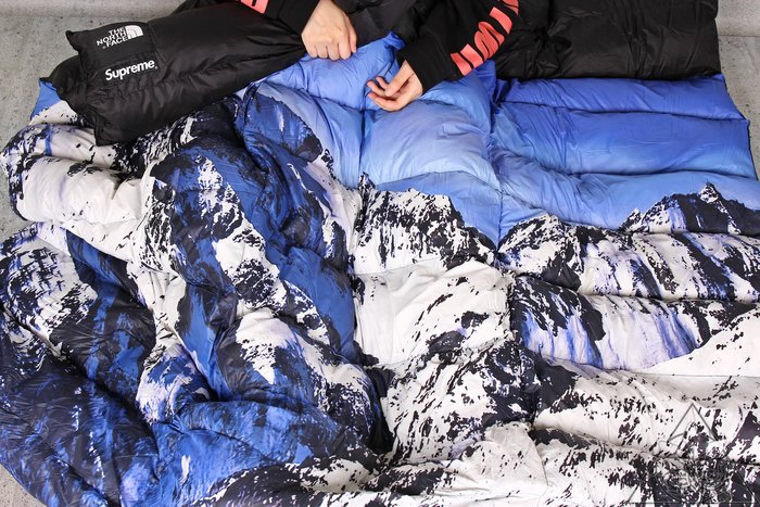 north face blanket supreme