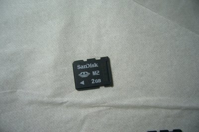 San Disk M2 2GB記憶卡(中古)