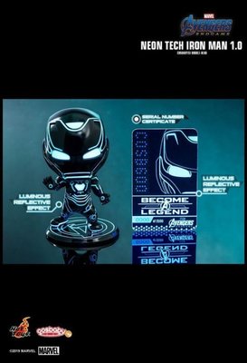 [貓市多] 全新 Hot Toys Cosbaby 限量版 Nano Tech Iron man 1.0 鋼鐵人