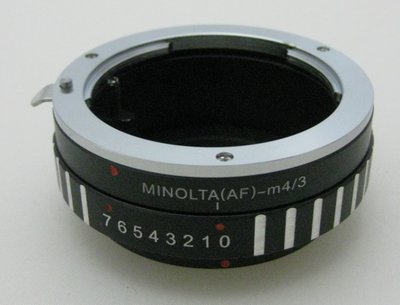 可調光圈 Sony AF Minolta MA A鏡頭轉Micro M4/3相機身轉接環GH5 GH4 GH3 GH5S