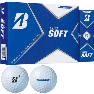 高爾夫球普利司通Bridgestone高爾夫球Extra soft二層球彩球可印logo