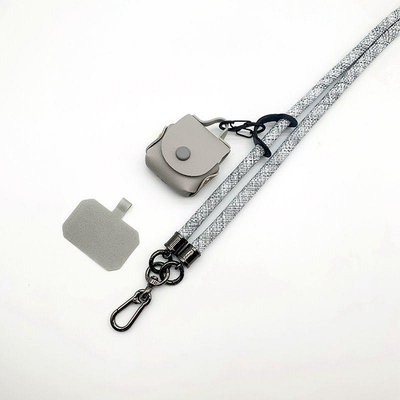 KWY賣場& 登山系手機掛繩斜跨可背高檔手機防掉男款可背繩手機卡片掛繩耳機包吊飾繩長120cm