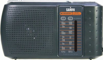 【山山小鋪】SAMPO聲寶(AM/FM)收音機 AK-W909AL