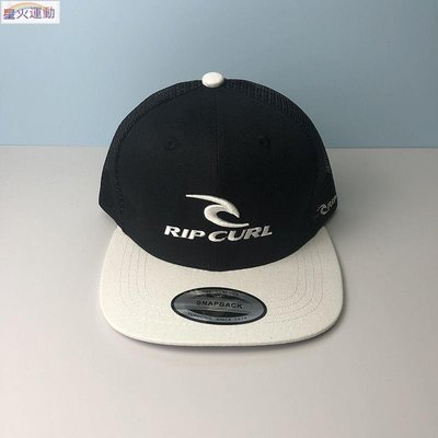 【熱賣精選】RIPCURL高爾夫網眼帽子平沿網帽戶外太陽帽防曬遮陽棒球帽釣魚帽