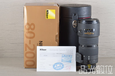 【品光數位】 Nikon AF 80-200mm F2.8 D ED 小黑三 望遠 變焦鏡 公司貨#120521K