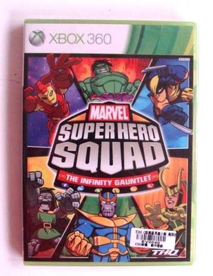 全新XBOX360 Q版 超級英雄大戰 極限挑戰 Marvel Super Hero Squad: The In