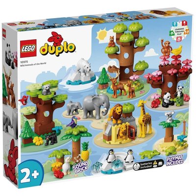 台中＊宏富玩具＊樂高積木 LEGO DUPLO Town 10975 世界野生動物