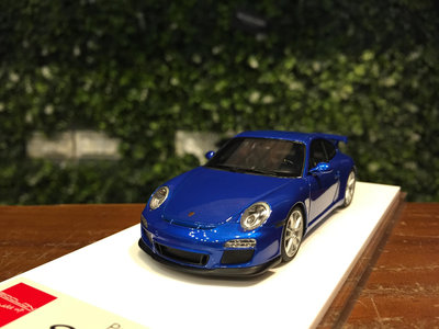 1/43 MakeUp Porsche 911 (997) GT3 2010 Aqua Blue EM602I【MGM】