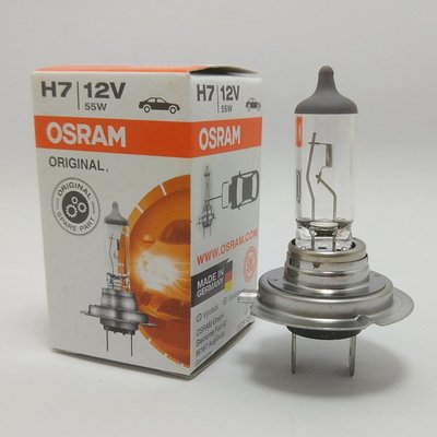 現貨汽車車燈機車車燈改裝歐司朗ORIGINAL OSRAM 64210 12V 55W H7U GERMANY汽車遠近光燈泡