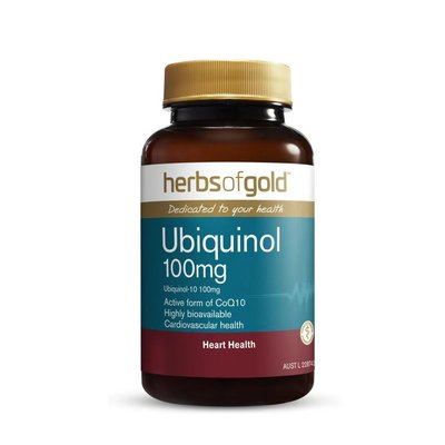 澳洲 herbs of gold ubiquinol泛醇100 mg60粒還原型輔酶