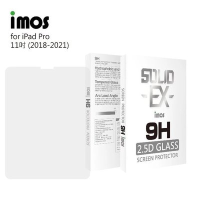 IMOS APPLE iPad Pro 11吋 (2018-2021) 正面強化玻璃保護貼 9H強化 玻璃貼 螢幕貼