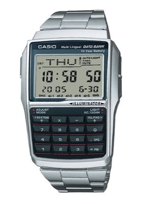 【萬錶行】CASIO 高級潮流酒桶型數位計算機錶   DBC-32D-1A