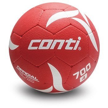 CONTI S700-4-R深溝發泡橡膠足球(4號球) 紅 台灣技術研發