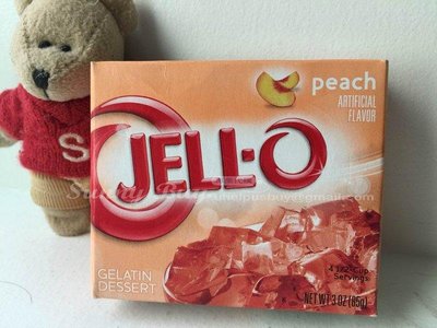 【Sunny Buy】◎現貨◎ 美國 Jell-O果凍粉 水蜜桃口味 果凍粉 簡單方便又好吃 85g/盒