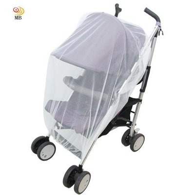 全新特價通用型全罩鬆緊帶式兒童推車防蚊罩蚊帳(P508)
