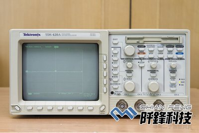 【阡鋒科技 專業二手儀器】Tektronix TDS420A 200MHz,100MS/s 4ch 示波器