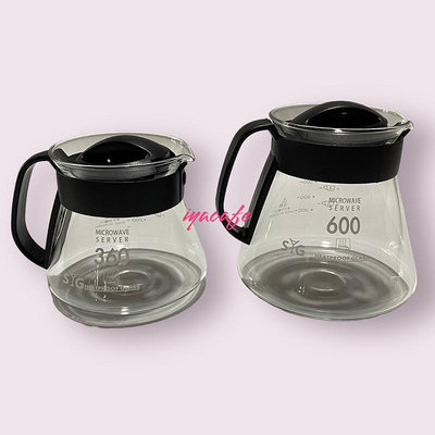 ✨愛鴨咖啡✨台玻 605耐熱花茶壺 分享壺 耐熱玻璃壺 承接壺 360cc/600cc