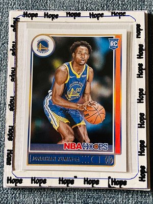 2021-22 Panini NBA Hoops - [Base] #219 - Rookies - Jonathan Kuminga