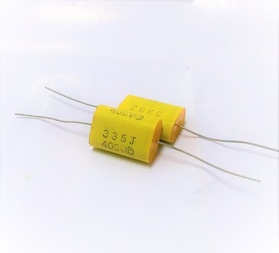 『正典UCHI電子』油質無極性電容 3.3uf  (335J)  /400v