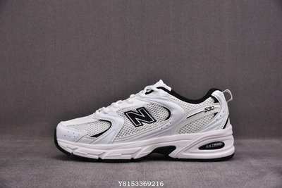 New Balance 530 白黑 簡約百搭 透氣 耐磨 休閒慢跑鞋 情侶鞋