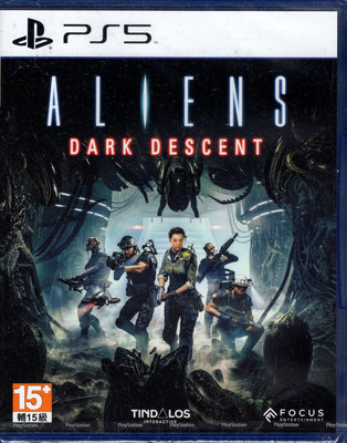 全新 PS5 遊戲 異形 黑暗血統 Aliens Dark Descent 中文版【板橋魔力】