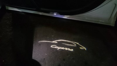 『海威車品』Cayenne 958 凱宴 迎賓照地燈 總成式  LED 可DIY安裝