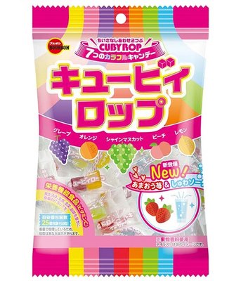 +東瀛go+  BOURBON CUBYROP 水果糖 7種風味水果糖 硬糖 北日本 QB水果糖 婚禮小物 喜糖 日本糖