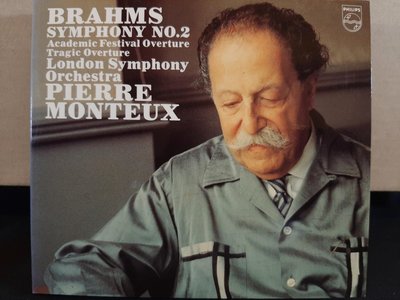 Monteux,London Sym Orch,Brahms-Sym No.2,蒙都指揮倫敦交響樂團演繹布拉姆斯第二號交響曲，早期24BIT日本紅標三摺紙盒版