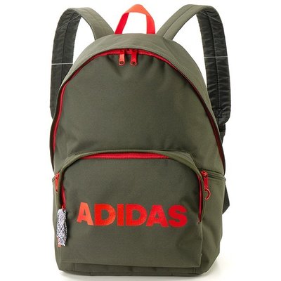 【Mr.Japan】日本限定 adidas 愛迪達 手提 後背包 撞色 logo 新款 休閒 包包 包 橄欖綠 預購款