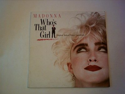 ///李仔糖LP黑膠唱片*1987年SIRE美國原版瑪丹娜電影原聲帶WHO'S THAT GIRL(s686)