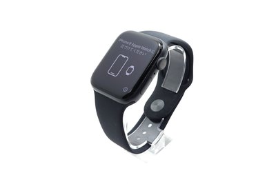 【台中青蘋果】Apple Watch Series 6 44mm 太空灰鋁框 黑色運動錶帶 GPS #72179