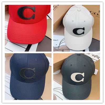 【九妹精品】COACH 75703 新款棒球帽 遮陽帽 休閒百搭多色帽子