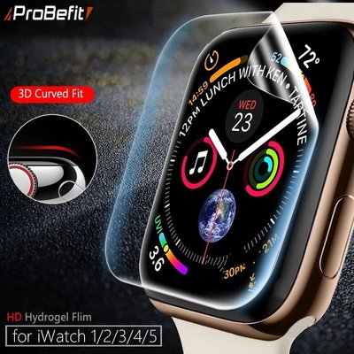 屏幕保護膜適用於 iWatch 7 5 6 SE 41mm 45mm 蘋果手錶保護貼 Apple Watch 7代 6代