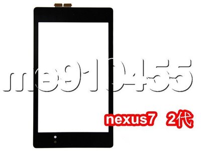 華碩 ASUS Google nexus7 二代 K008 K009 平板 電腦 觸控面板 觸控玻璃 外屏 玻璃 面板
