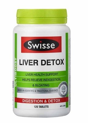澳洲進口 swisse liver detox 120片 保護